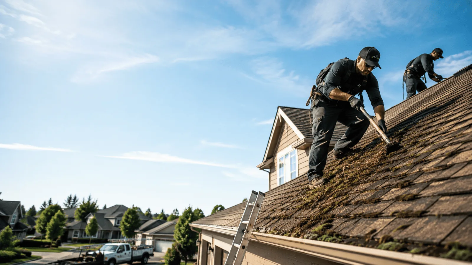 Roof Moss Removal in Black Eagle, MT near me